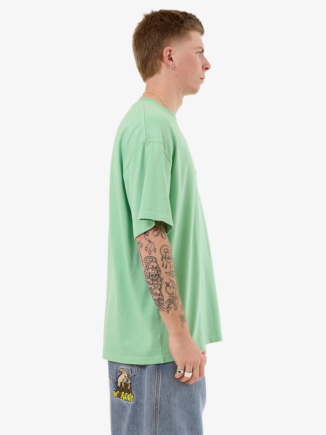 Watchdog Oversize Tee - Matcha - Image 4