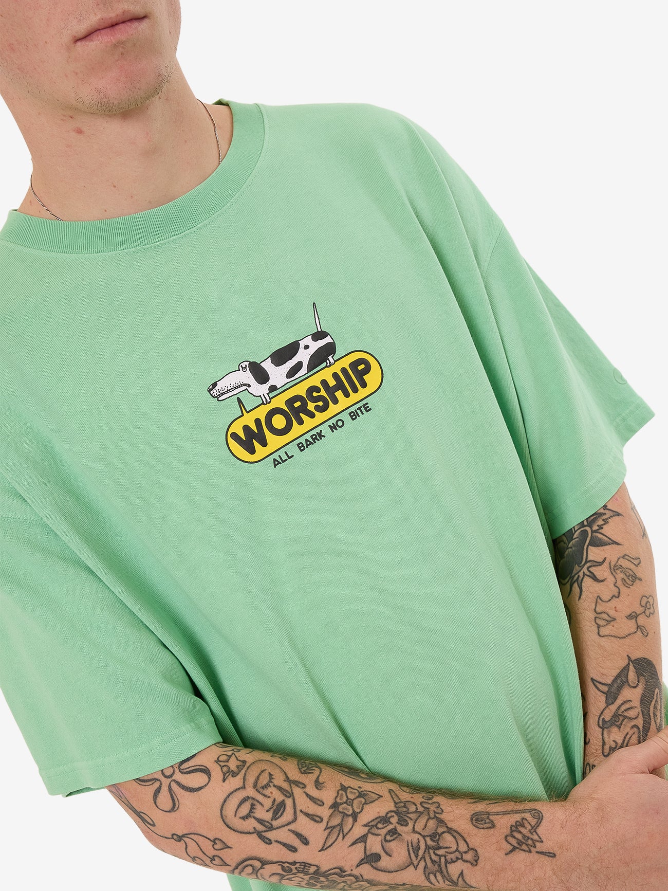 Watchdog Oversize Tee - Matcha - Image 6