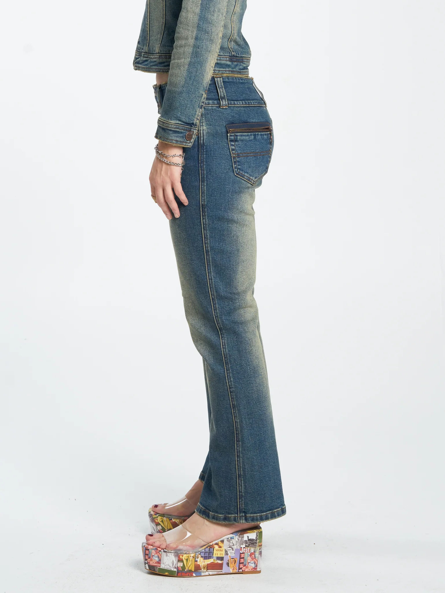 Wayland Low Rider Jean - Down in the Dirt - Image 3