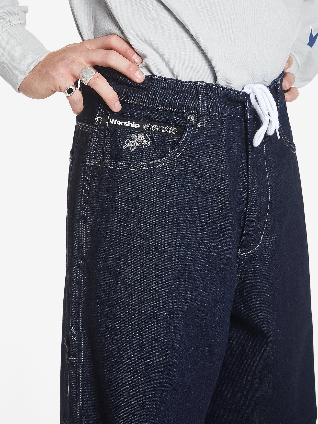 Win Win Big Dawg Carpenter Jean - Indigo Depths - Image 6