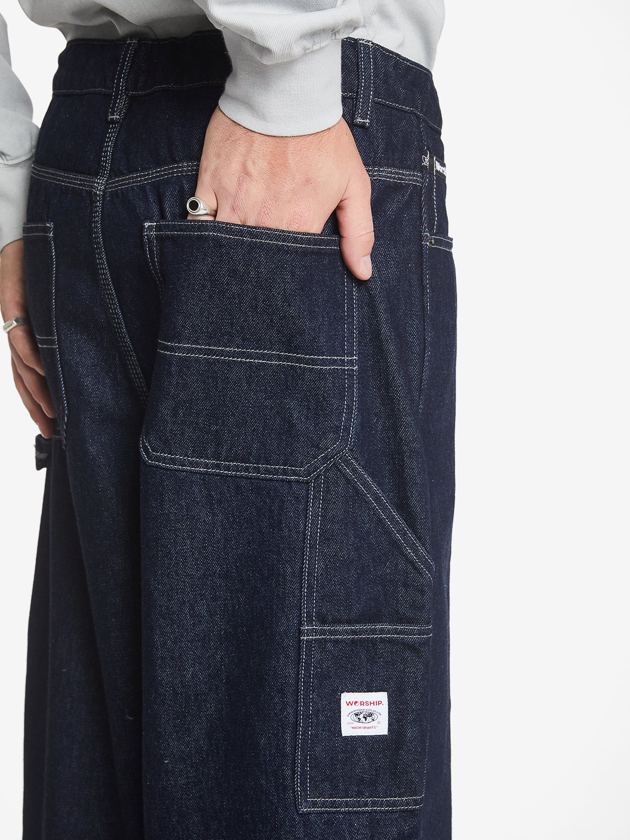 Win Win Big Dawg Carpenter Jean - Indigo Depths - Image 7