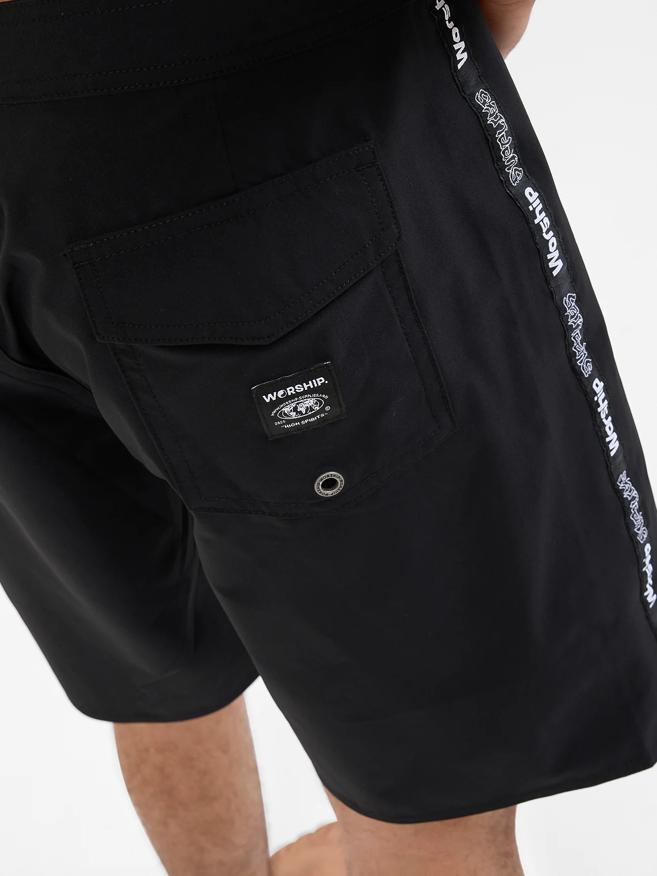 Winwin Boardshort - Black - Image 5