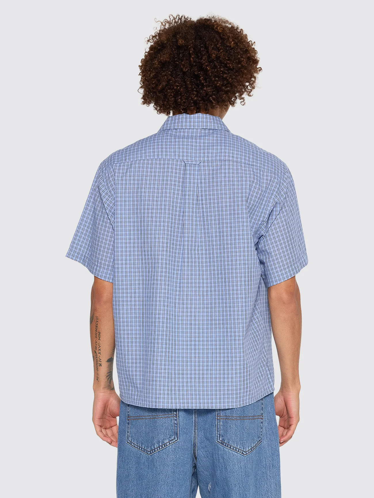 Work Short Sleeve Shirt - Blue - Image 3