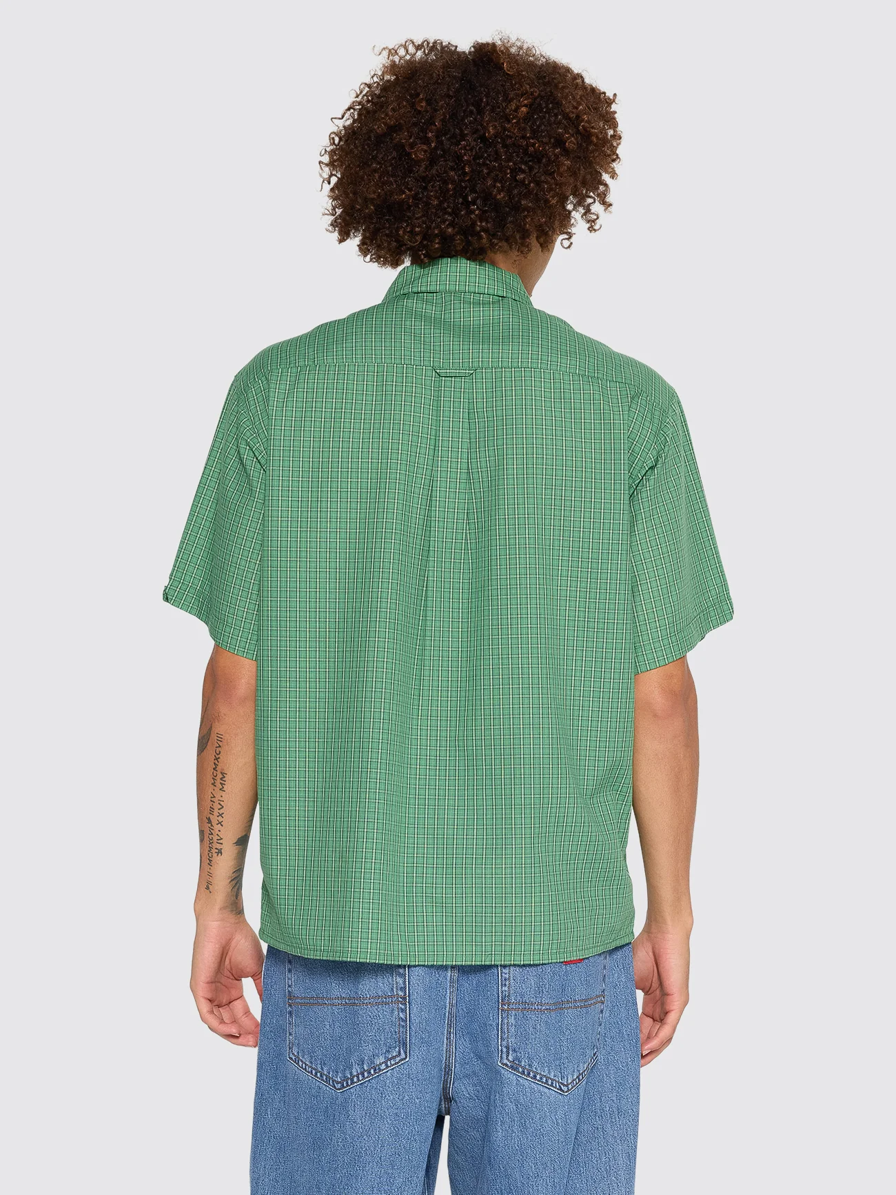 Work Short Sleeve Shirt - Green - Image 3