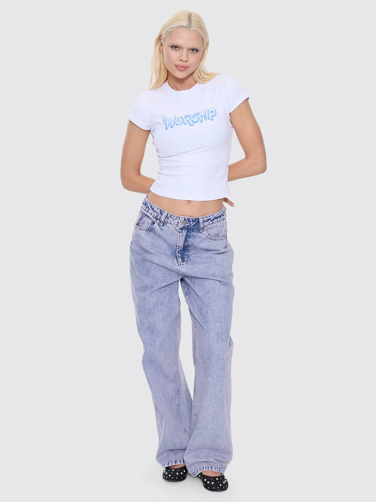 Worship Big Baggy Jean - Ballerina - Image 7