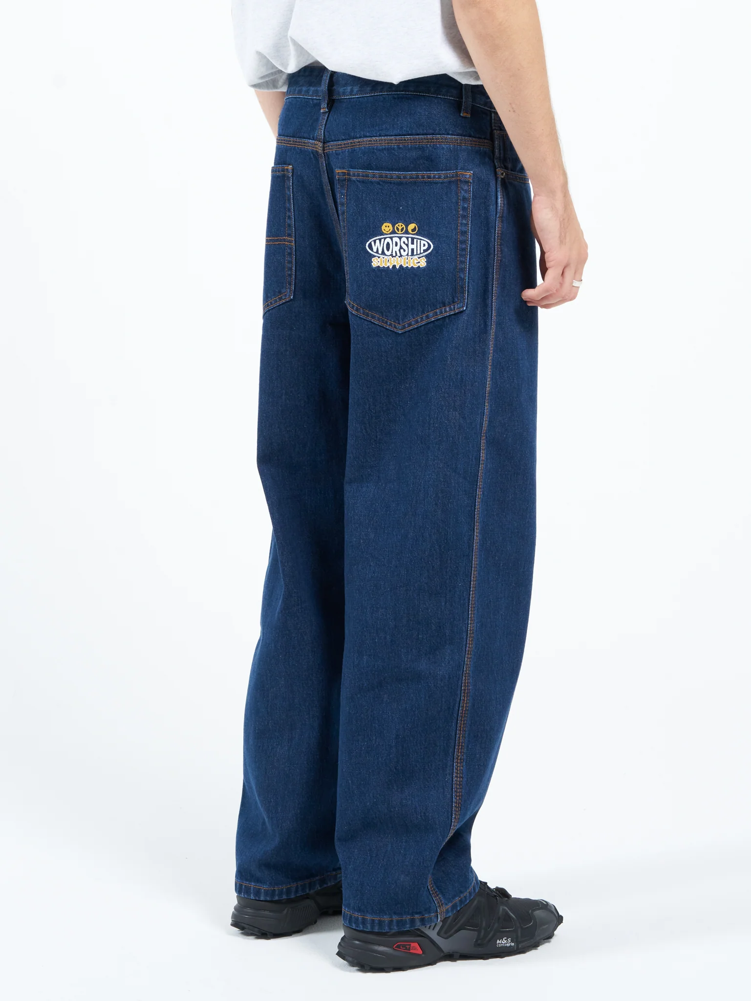 Worship Big Dawgs Jean - Worship Indigo Rinse - Image 6