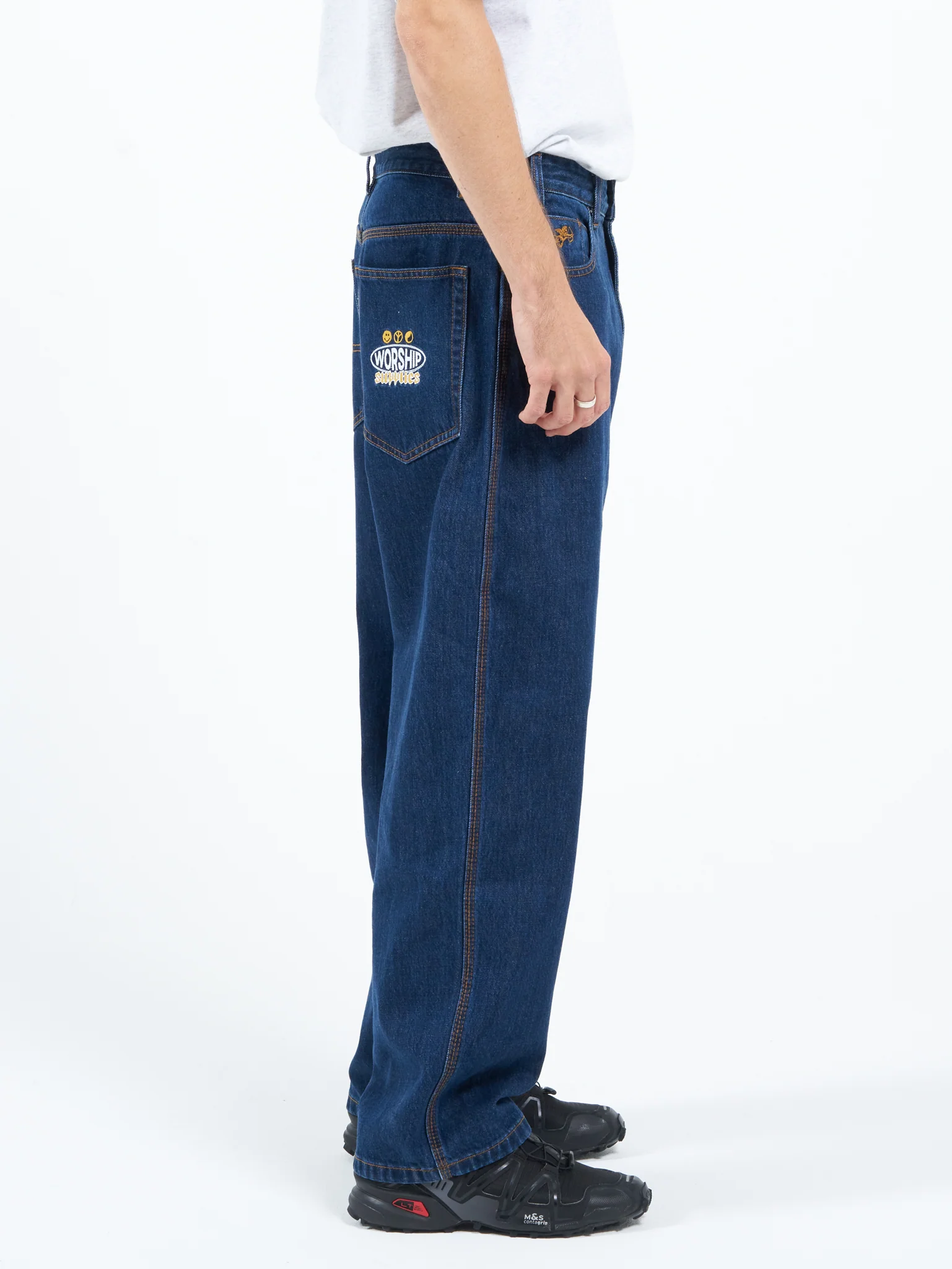 Worship Big Dawgs Jean - Worship Indigo Rinse - Image 7