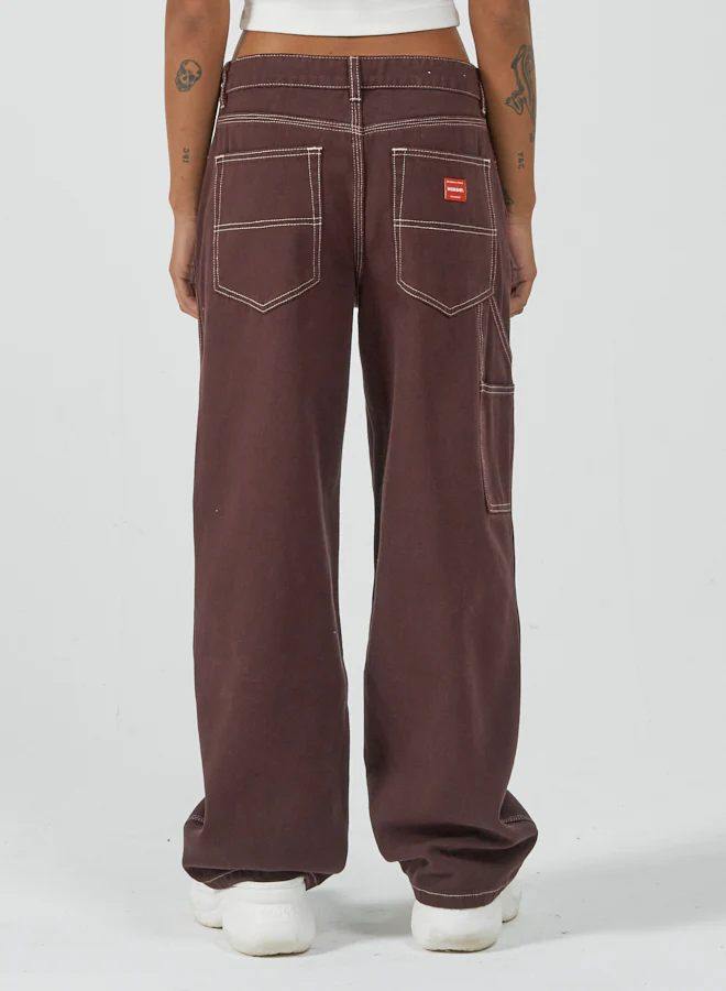 Worship Carpenter Baggy Jean - Fudge - Image 3