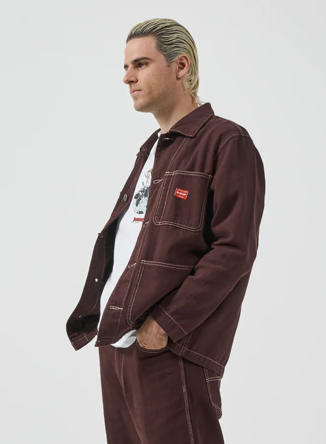 Worship Carpenter Jacket - Fudge - Image 2