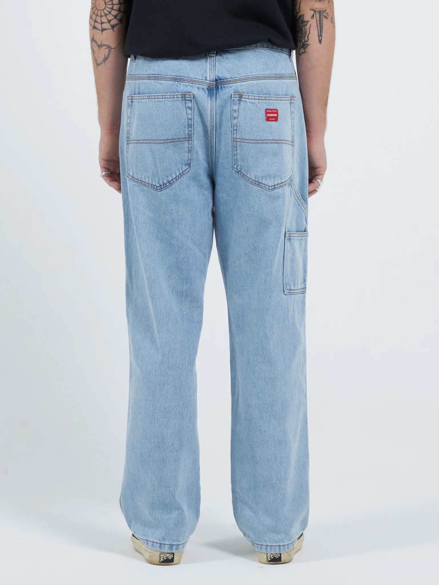 Worship Carpenter Jean - Worship Worn Blue - Image 2