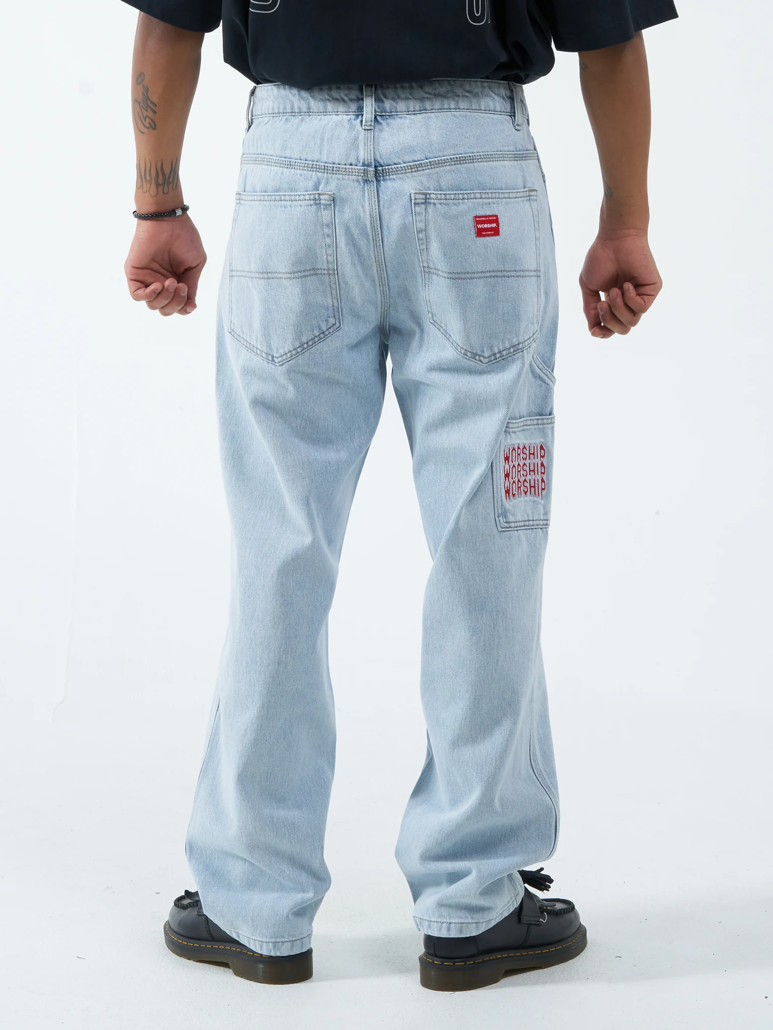 Worship Carpenter Pant - Vanish Blue - Image 2