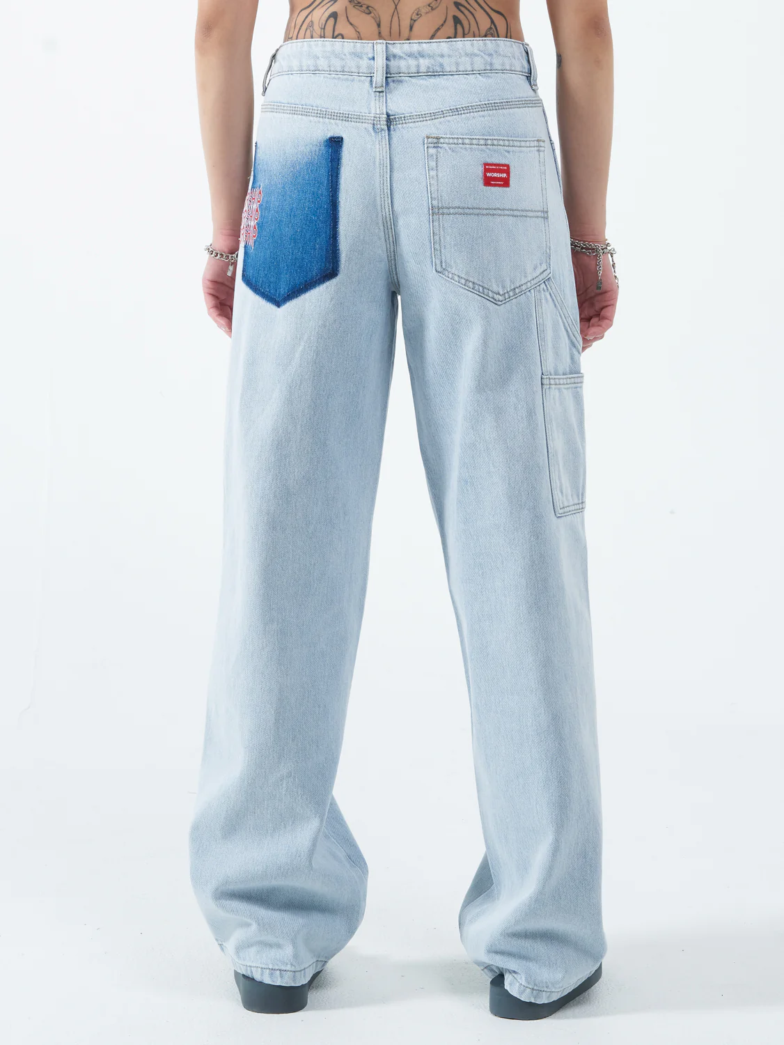 Worship Heavenly Carpenter Jean - Vanish Blue - Image 5