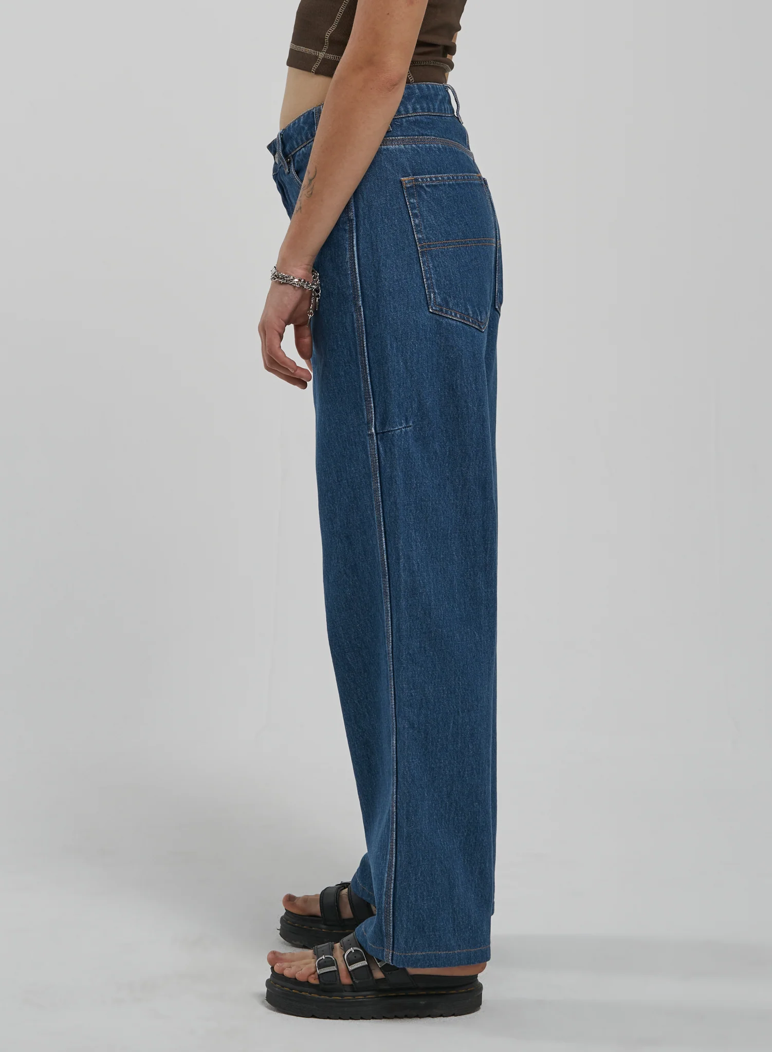 Worship Sloucher Jean - Worship Electric Blue - Image 3