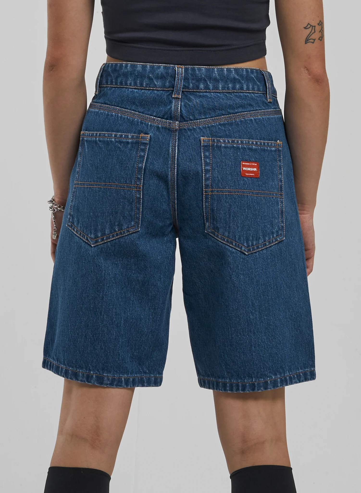 Worship Sloucher Short - Worship Electric Blue - Image 3