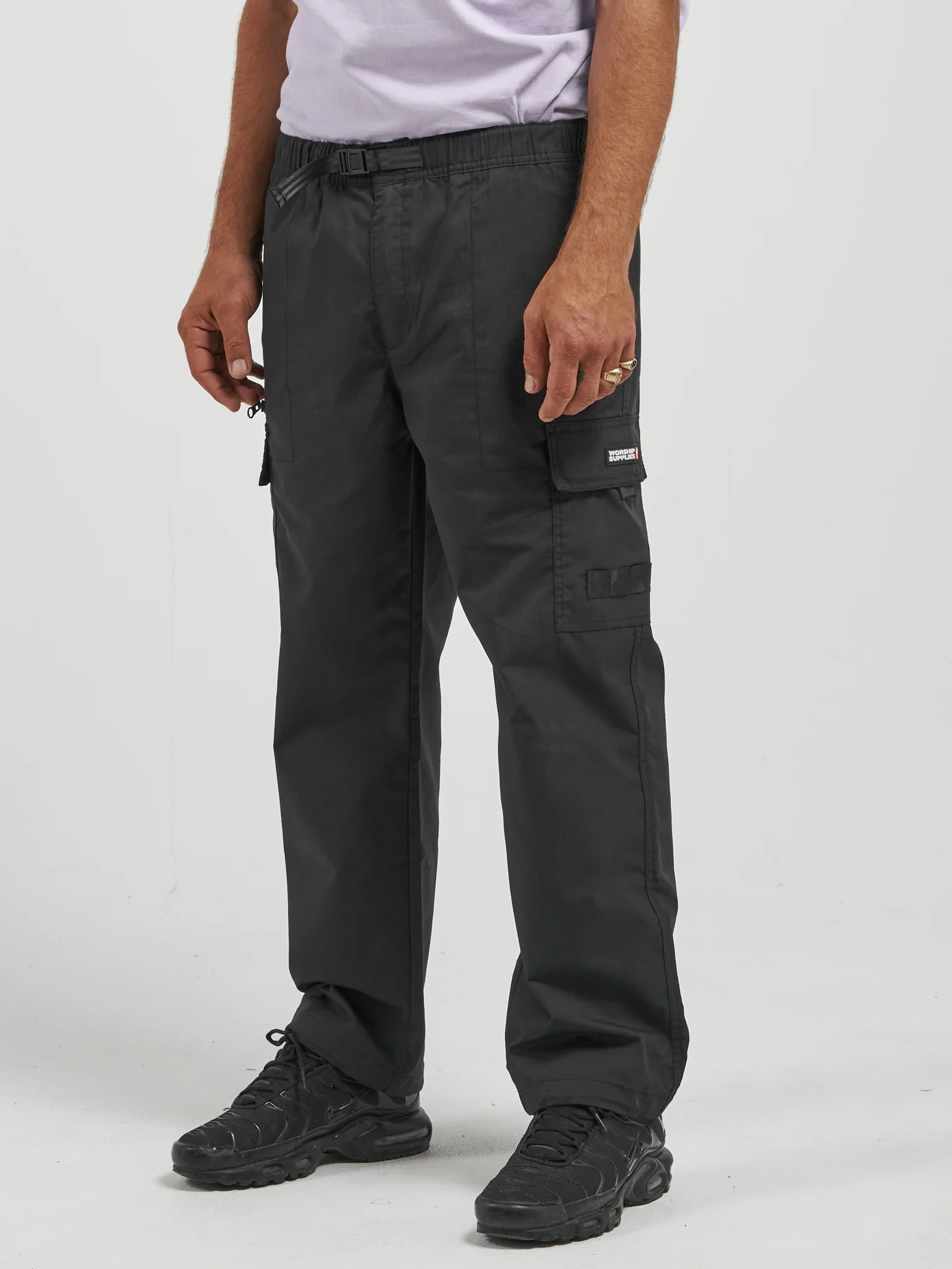 Zorg Cargo Pant - Black - Image 2